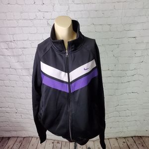 NIKE Purple/Black Jacket in Women's size M